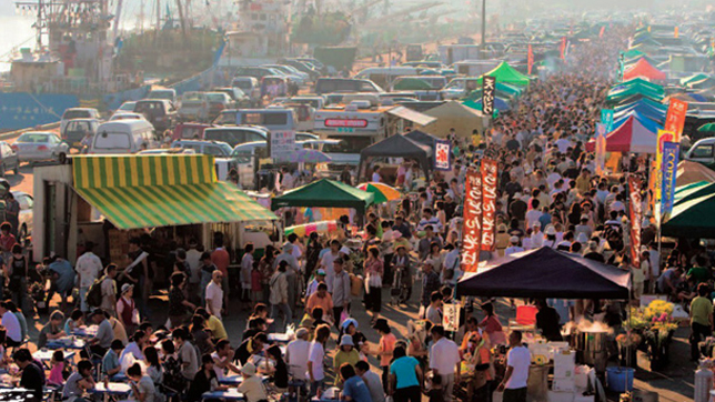 Tatehana Wharf Morning Market